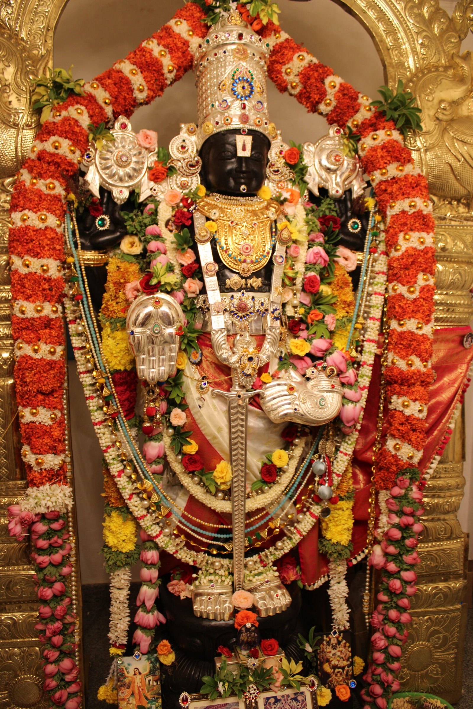 Sri Ananda Govinda Temple Landscape